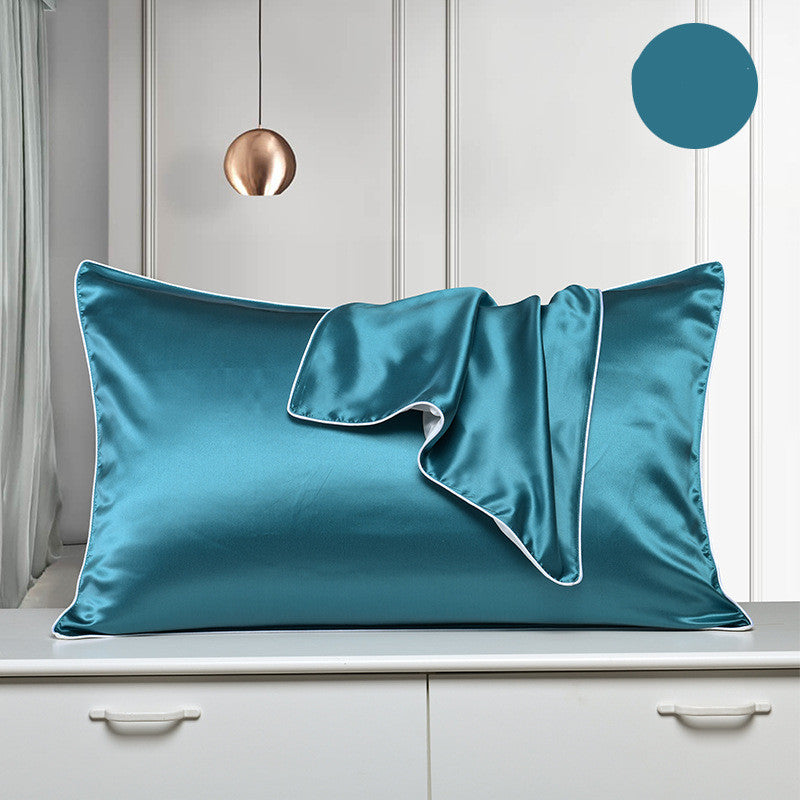 The Cool Sleep Set - ice silk pillowcase and silk eye mask